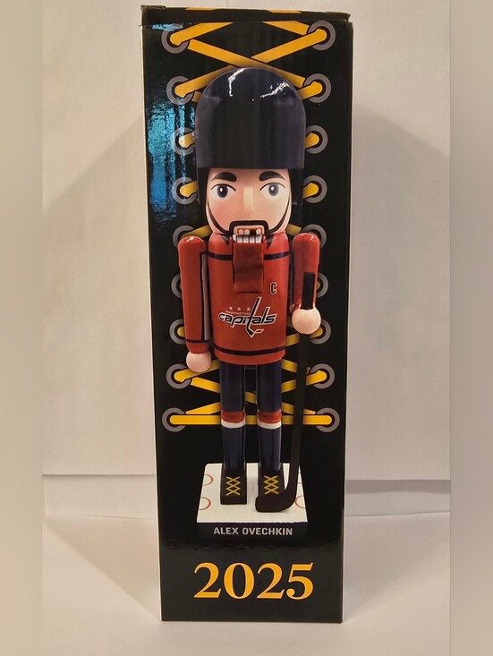 Other - NHL Washington Capitals Alex Ovechkin Holiday Nutcracker NIB